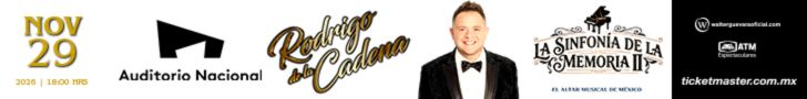Rodrigo de la Cadena se presenta el 29 de noviembre en el auditorio nacional presentando la sinfonía de la memoria