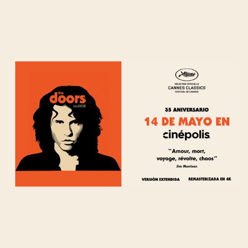 Celebra el aniversario de The Doors en Cinepolis