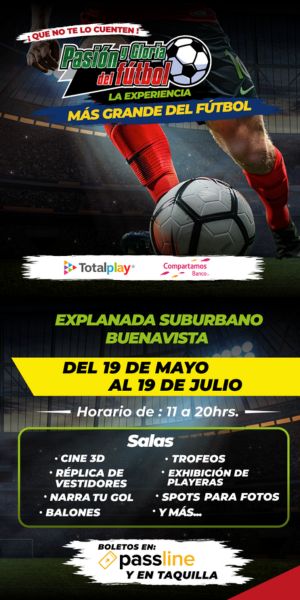 Disfruta de la pasión y gloria del fútbol en la explanada Buenavista
