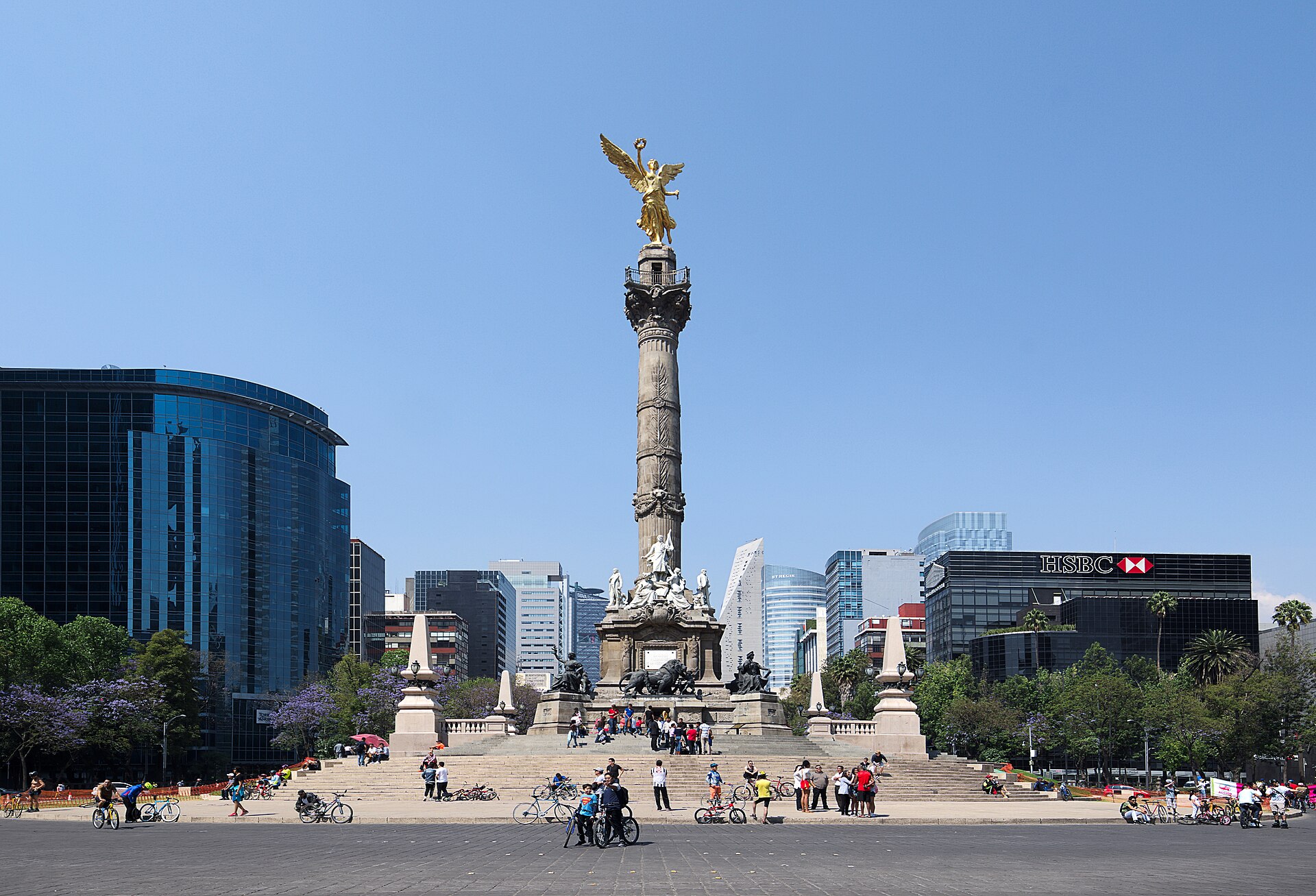 Ángel de la Independencia en Ciudad de México