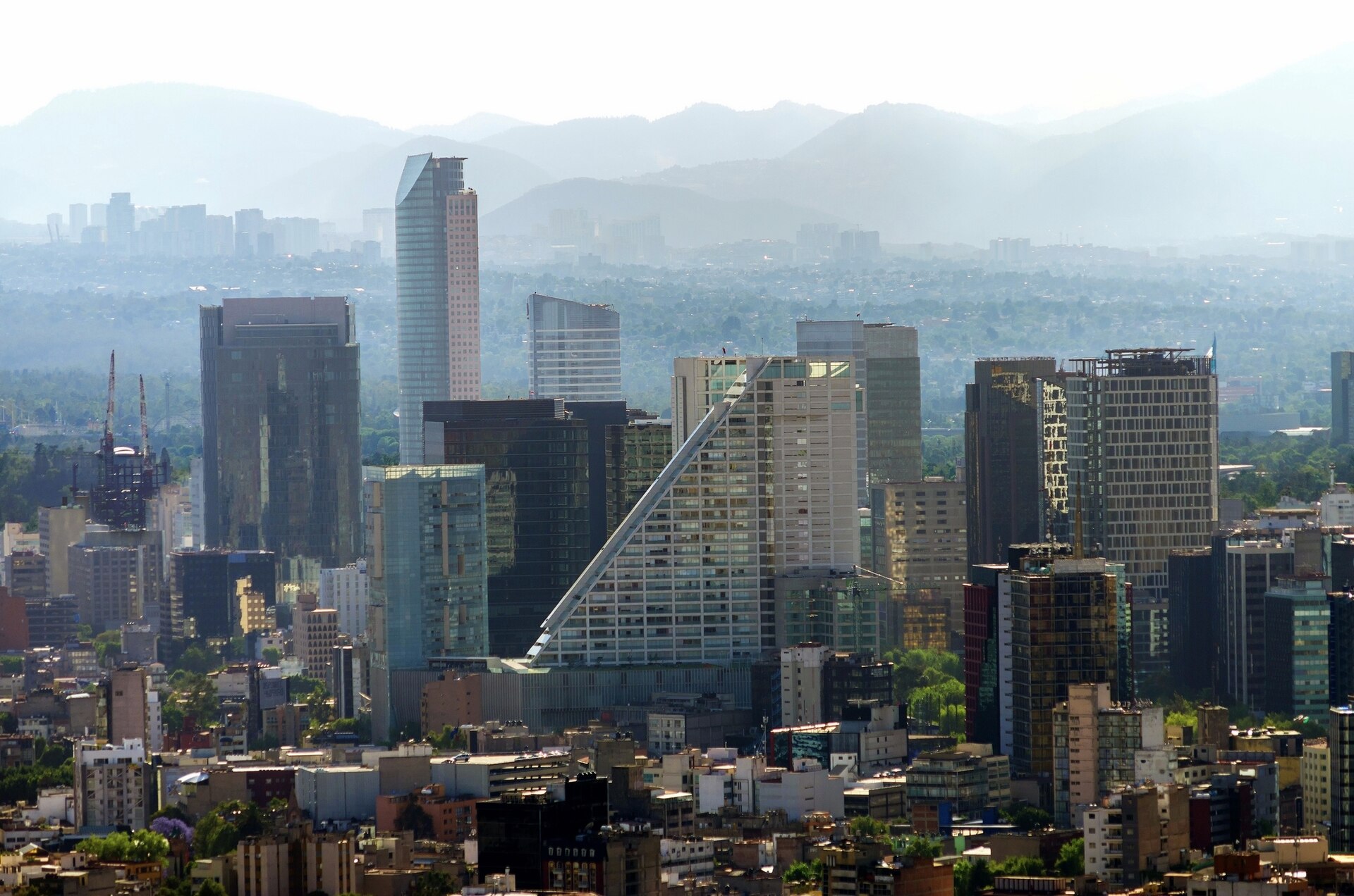 Skyline de Paseo de la Reforma, Ciudad de México